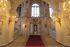 La escalera principal